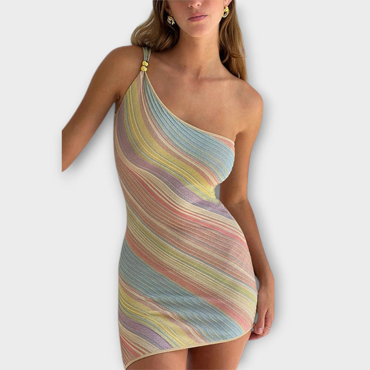 Kira - Trendy Halter Mini Haljina
