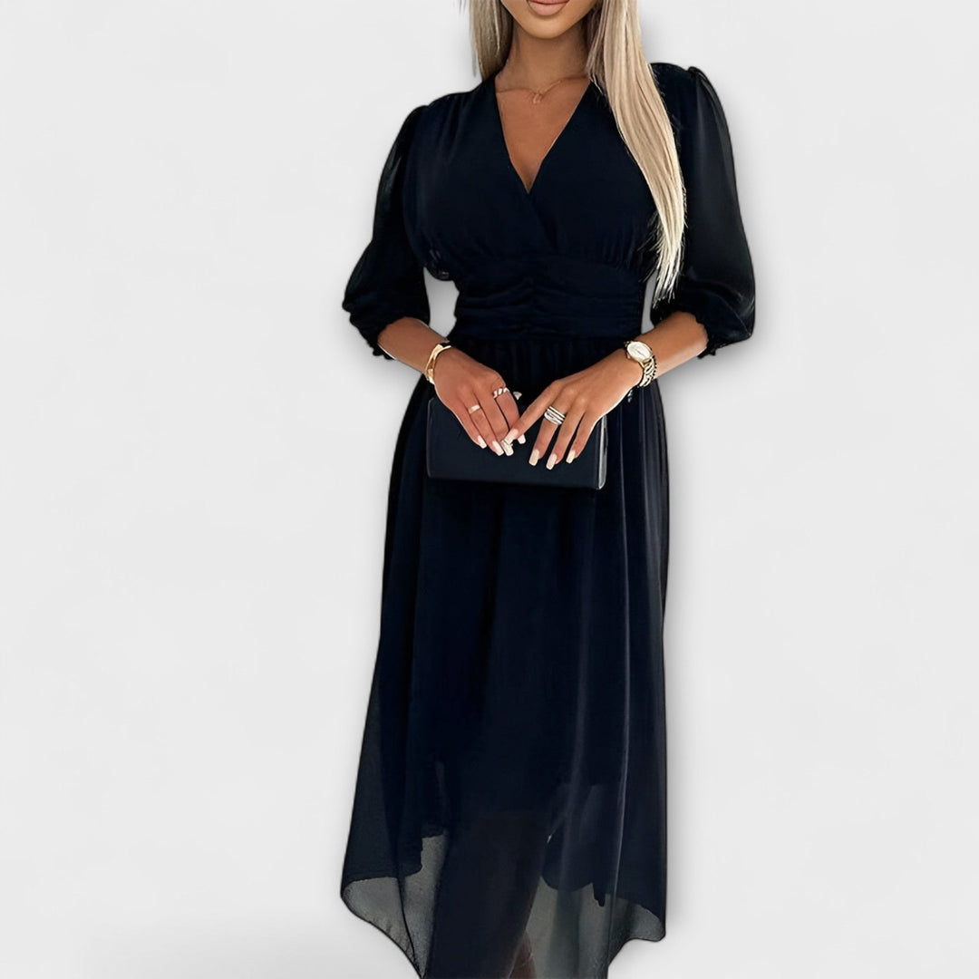 Nia - Elegantna haljina na preklop